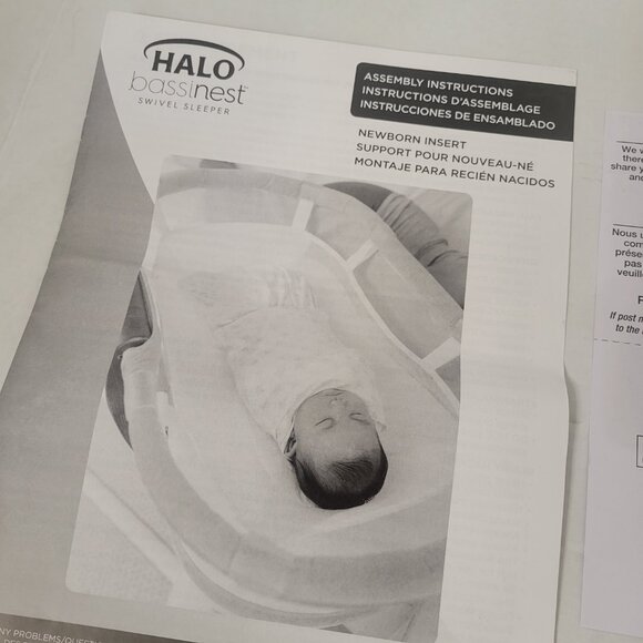 Halo BassiNest Infant Insert Open Box - Picture 11 of 12
